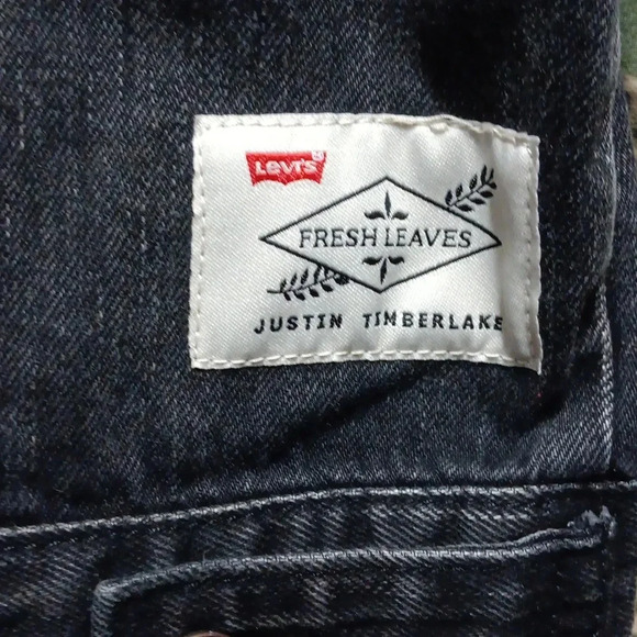 Levis Size S Justin Timberlake Camo Jacket Fresh Leaves outerwear - Picture 5 of 6